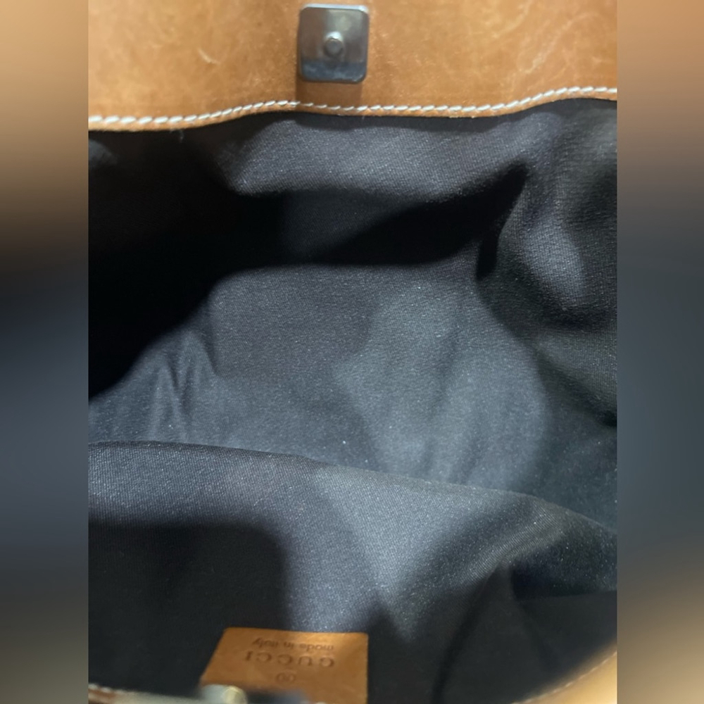 Gucci Tricolor Canvas GG Reins Hobo Luxury ,Old Money ,Minimalist Shoulder Bag - Picture 12 of 13